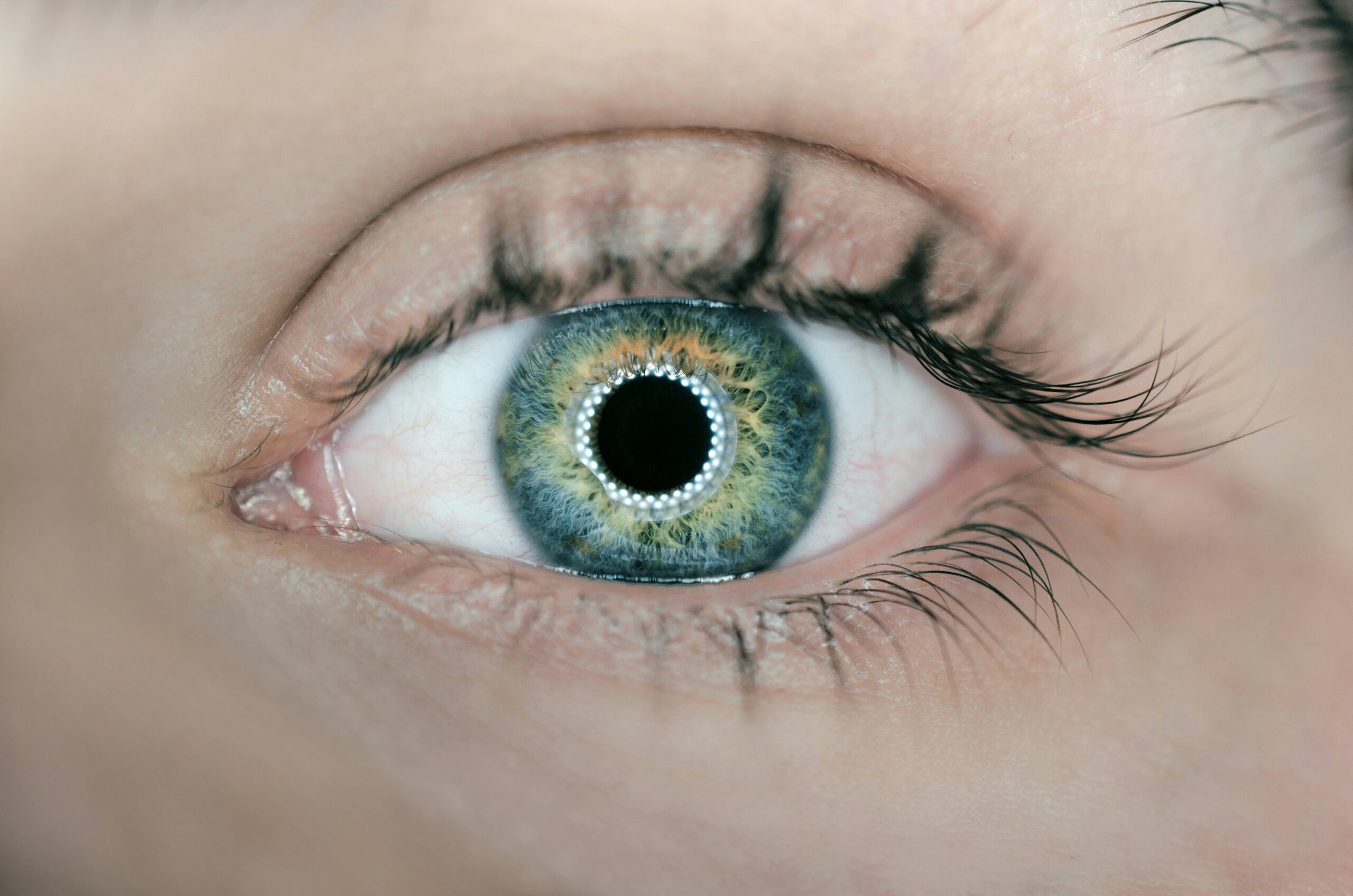 Image showing difference between bad quality and good quality eyeshadow texture