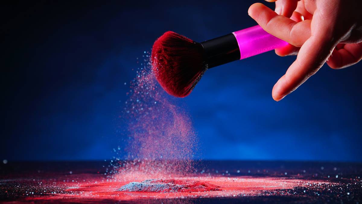Before and after photos of Sarah's long-lasting makeup look