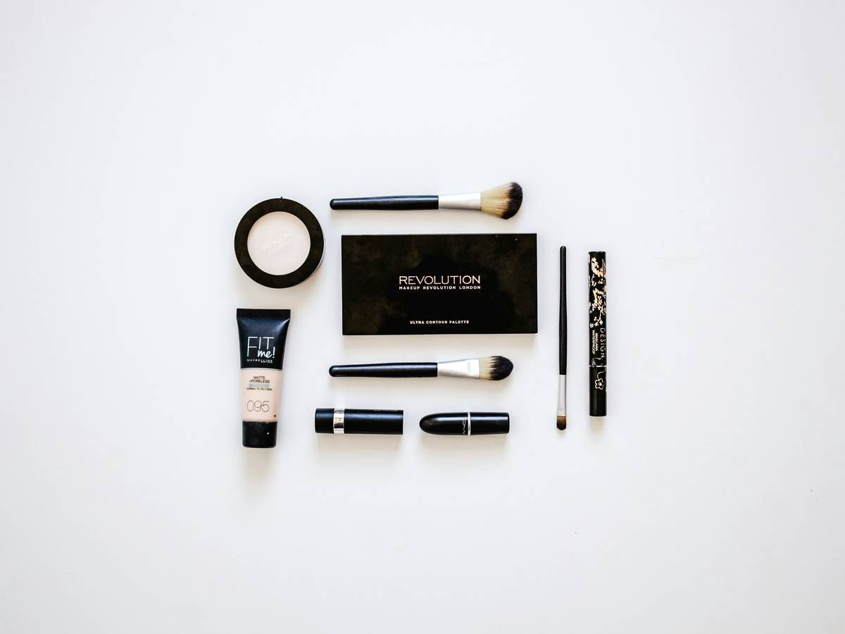 Before and after photo showcasing Sarah's transformation using only drugstore products.